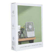 Заредете изображение във визуализатора на галерията – Desk fan with adjustable stand HX-122 dark blue
