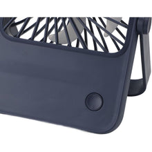 Заредете изображение във визуализатора на галерията – Desk fan with adjustable stand HX-122 dark blue
