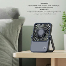 Заредете изображение във визуализатора на галерията – Desk fan with adjustable stand HX-122 dark blue
