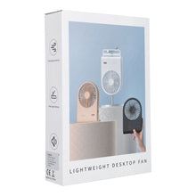 Заредете изображение във визуализатора на галерията – Desk fan HX-125 white
