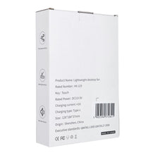 Заредете изображение във визуализатора на галерията – Desk fan HX-125 white
