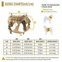 Заредете изображение във визуализатора на галерията – Dog harness TACTICAL size S brown
