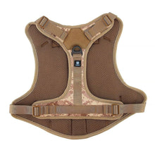 Заредете изображение във визуализатора на галерията – Dog harness TACTICAL size M brown
