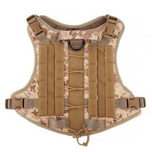 Заредете изображение във визуализатора на галерията – Dog harness TACTICAL size XL brown
