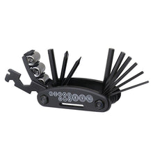 Заредете изображение във визуализатора на галерията – Bicycle wrench set Multitool FSBRK-001 black
