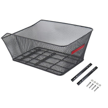 Заредете изображение във визуализатора на галерията – Rear bicycle basket FSBKT-105 black
