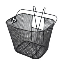 Заредете изображение във визуализатора на галерията – Front bicycle basket FSBKT-034 black

