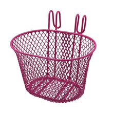 Заредете изображение във визуализатора на галерията – Front bicycle basket FSBKT-059T pink
