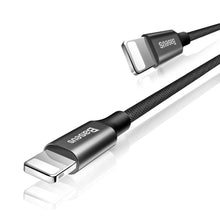 Заредете изображение във визуализатора на галерията – Кабел Baseus yiven Applе lightning 2a 1.2м черен

