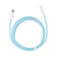 Заредете изображение във визуализатора на галерията – Baseus cable type c to apple lightning 8-pin pd20w power delivery dynamic series cald000003 1m blue
