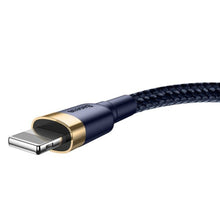 Заредете изображение във визуализатора на галерията – Baseus cable  usb to o apple lightning 8-pin 2a yvien calyw-a13 1,8m navy blue
