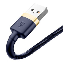 Заредете изображение във визуализатора на галерията – Baseus cable  usb to o apple lightning 8-pin 2a yvien calyw-a13 1,8m navy blue
