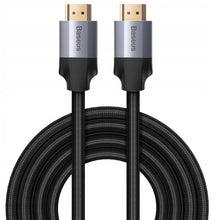 Заредете изображение във визуализатора на галерията – Baseus cable hdmi to hdmi 4k 60hz enjoyment series caksx-d0g 3m grey
