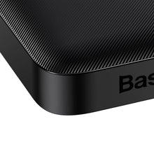 Заредете изображение във визуализатора на галерията – Baseus Bipow powerbank с дисплей 10 000 mAh 15W черен (Overseas Edition) + USB-A - Micro USB 0.25m кабел черен (PPBD050001)
