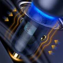 Заредете изображение във визуализатора на галерията – Baseus car charger USB / USB Type C 65 W 5 A SCP Quick Charge 4.0+ Power Delivery 3.0 LCD display gray (CCKX-C0G)
