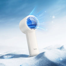 Заредете изображение във визуализатора на галерията – HOCO high speed handheld fan HX63 white
