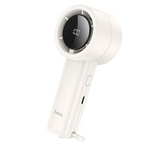 Заредете изображение във визуализатора на галерията – HOCO high speed handheld fan HX63 white
