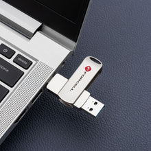 Заредете изображение във визуализатора на галерията – FORCELL F-DATA pendrive Metal Duo 64GB USB3.2 Gen 1 (USB A / Type C) silver
