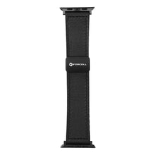 Заредете изображение във визуализатора на галерията – FORCELL F-DESIGN FA21 eco leather strap for APPLE Watch 38 / 40 / 41 mm black
