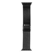 Заредете изображение във визуализатора на галерията – FORCELL F-DESIGN FA11 stainless steel strap for APPLE Watch 38 / 40 / 41 mm black
