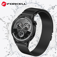 Заредете изображение във визуализатора на галерията – FORCELL F-DESIGN FS10 stailess steel strap for SAMSUNG Watch 20 mm gold
