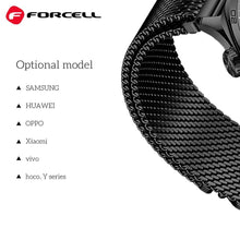 Заредете изображение във визуализатора на галерията – FORCELL F-DESIGN FS10 stailess steel strap for SAMSUNG Watch 20 mm gold
