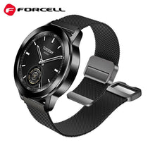 Заредете изображение във визуализатора на галерията – FORCELL F-DESIGN FS11 magnetic stailess steel strap for SAMSUNG Watch 22 mm black
