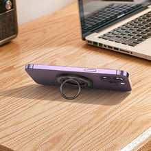 Заредете изображение във визуализатора на галерията – HOCO magnetic mobile phone ring holder GH3 black
