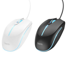 Заредете изображение във визуализатора на галерията – HOCO gaming wire USB A computer mouse 2400 dpi GM37 black
