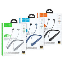 Заредете изображение във визуализатора на галерията – HOCO wireless earphones bluetooth ES73 black
