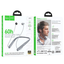 Заредете изображение във визуализатора на галерията – HOCO wireless earphones bluetooth ES73 grey
