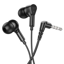 Заредете изображение във визуализатора на галерията – HOCO wire earphones Jack 3,5 mm with microphone M102 black

