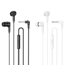 Заредете изображение във визуализатора на галерията – HOCO wire earphones Jack 3,5 mm with microphone M102 black
