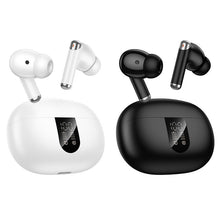 Заредете изображение във визуализатора на галерията – HOCO wireless earphones bluetooth TWS ANC ENC EQ26 white
