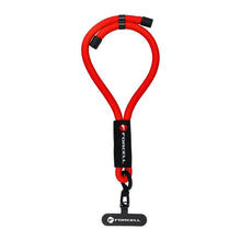 Заредете изображение във визуализатора на галерията – FORCELL F-DESIGN R10X40 wrist phone lanyard with adjustable length (max 20cm in the loop) red
