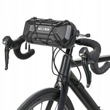 Заредете изображение във визуализатора на галерията – WILDMAN traveling bag for bike handlebars with zipper 2L XT17 black
