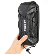Заредете изображение във визуализатора на галерията – WILDMAN traveling bag for bike handlebars with zipper 2L XT17 black
