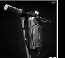 Заредете изображение във визуализатора на галерията – WILDMAN traveling bag for bike frame with zipper 1,2L (4 &quot;- 7&quot;) ES10 black
