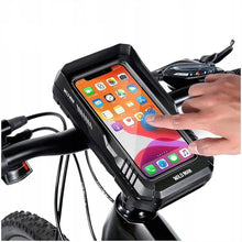Заредете изображение във визуализатора на галерията – WILDMAN traveling bag for bike handlebars 0,5L (4 &quot;- 7&quot;) FK4 black
