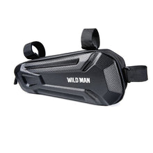 Заредете изображение във визуализатора на галерията – WILDMAN traveling bag under the bike frame with zipper 1,8L XT9 black
