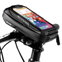 Заредете изображение във визуализатора на галерията – WILDMAN traveling bag for bike handlebars with zipper 0,5L (4 &quot;- 7&quot;) X3 black
