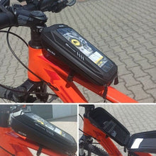 Заредете изображение във визуализатора на галерията – WILDMAN traveling bag for bike handlebars with zipper 0,5L (4 &quot;- 7&quot;) X3 black
