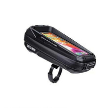 Заредете изображение във визуализатора на галерията – WILDMAN traveling bag for bike frame with zipper 0,6L (4 &quot;- 7&quot;) MS33 black
