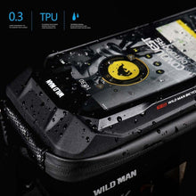 Заредете изображение във визуализатора на галерията – WILDMAN traveling bag for bike frame with zipper 0,6L (4 &quot;- 7&quot;) MS33 black
