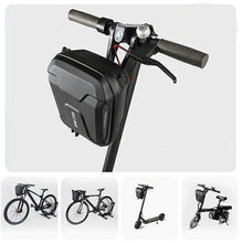 Заредете изображение във визуализатора на галерията – WILDMAN traveling bag for bike handlebars with zipper 3L E8 black

