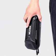 Заредете изображение във визуализатора на галерията – WILDMAN traveling bag for bike frame with zipper 1L XS5 black
