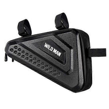 Заредете изображение във визуализатора на галерията – WILDMAN traveling bag under the bike frame with zipper 2,5L ES19 black
