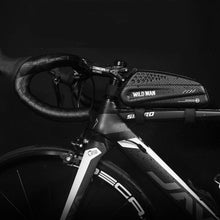 Заредете изображение във визуализатора на галерията – WILDMAN traveling bag for bike frame with zipper 1L EX black
