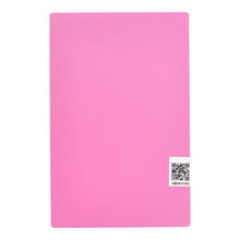 Заредете изображение във визуализатора на галерията – Film for back cover 180 x 120 mm 10 pcs - pink with brocate
