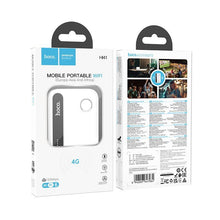 Заредете изображение във визуализатора на галерията – Portable wireless router Hoco WiFi HI41 white
